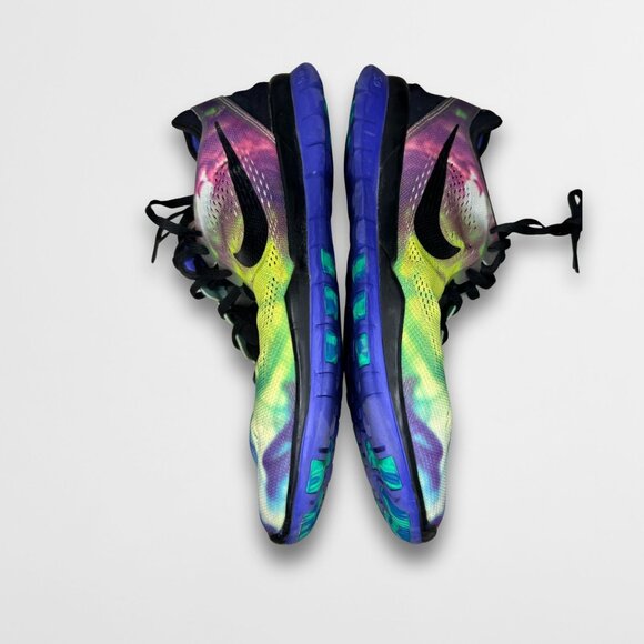 Nike Free 5.0 TR Tie Dye Athletic Shoes Size 8.5 Multicolor Lightweight & Flexib - Picture 7 of 9